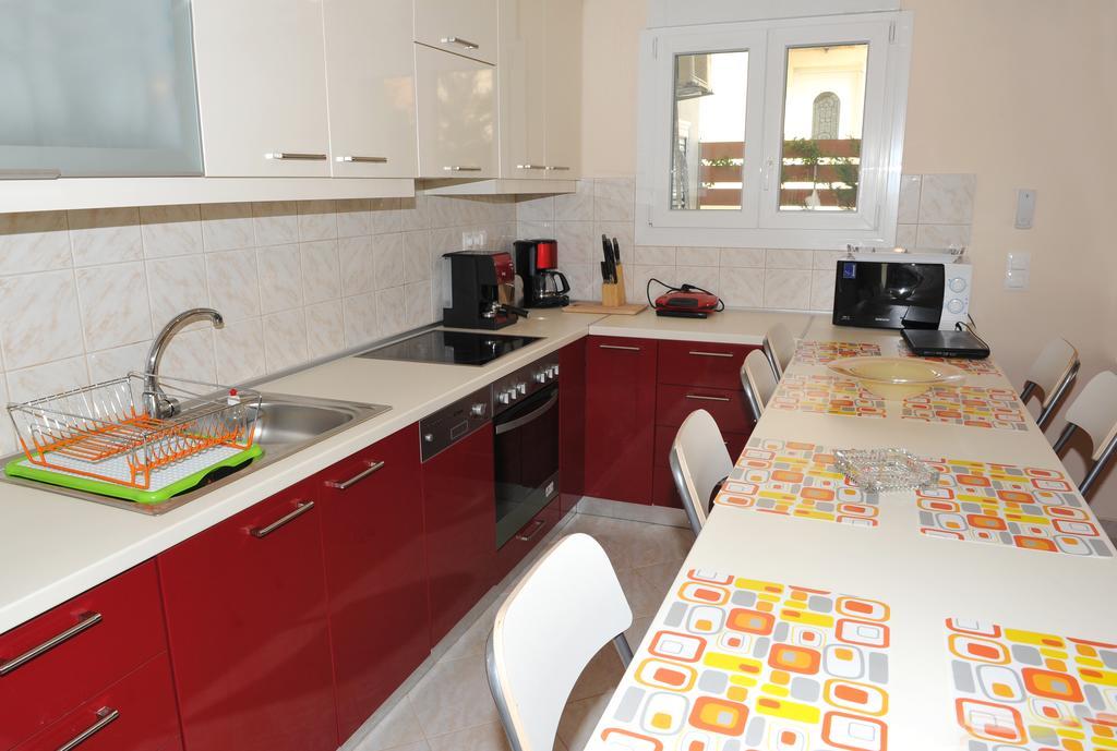 Villa Poulades Gouvia Ruang foto