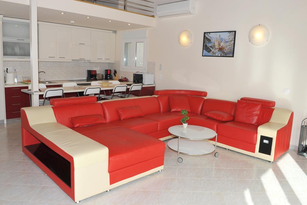 Villa Poulades Gouvia Ruang foto