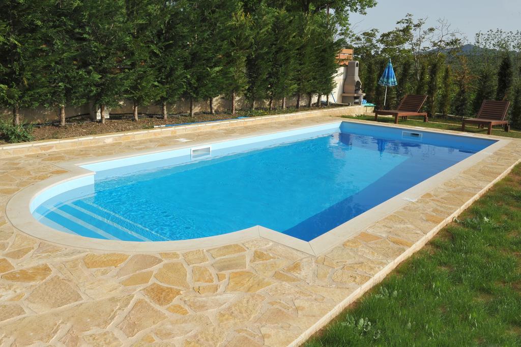 Villa Poulades Gouvia Bagian luar foto