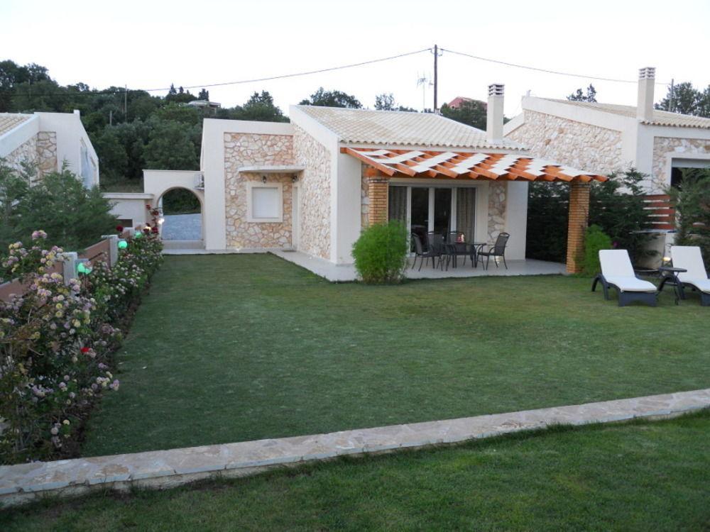Villa Poulades Gouvia Bagian luar foto